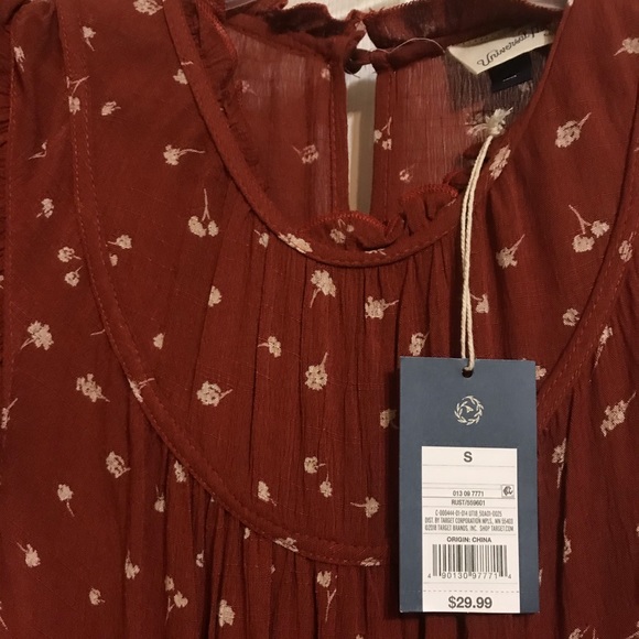 Universal Thread Rust Maxi Dress - Picture 2 of 3